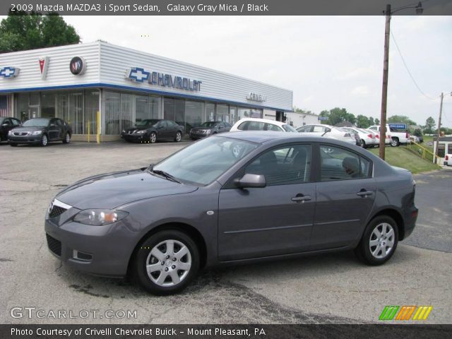 2009 Mazda MAZDA3 i Sport Sedan in Galaxy Gray Mica