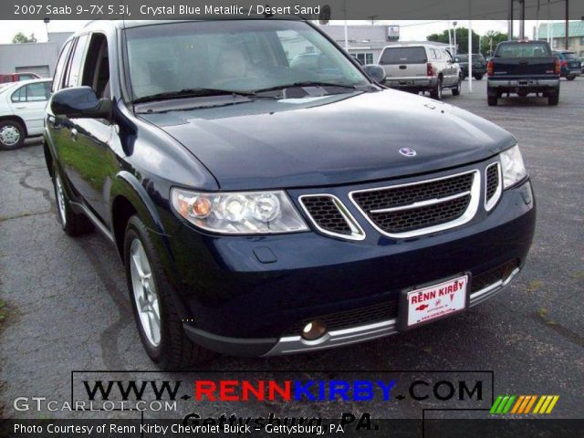 2007 Saab 9-7X 5.3i in Crystal Blue Metallic