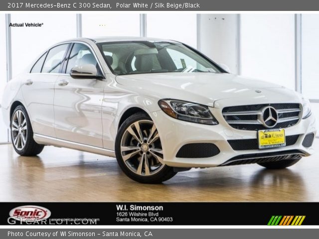2017 Mercedes-Benz C 300 Sedan in Polar White