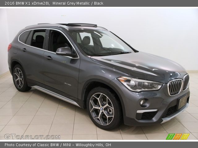 2016 BMW X1 xDrive28i in Mineral Grey Metallic