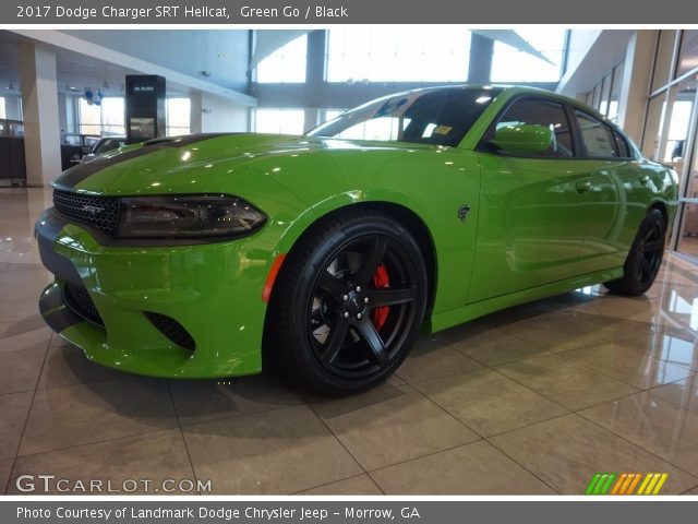 2017 Dodge Charger SRT Hellcat in Green Go