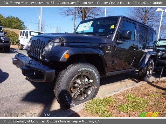 2017 Jeep Wrangler Unlimited 75th Anniversary Edition 4x4 in Granite Crystal Metallic