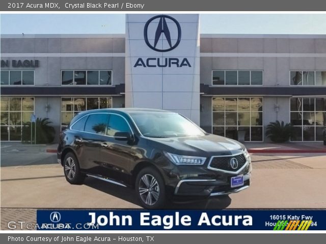2017 Acura MDX  in Crystal Black Pearl