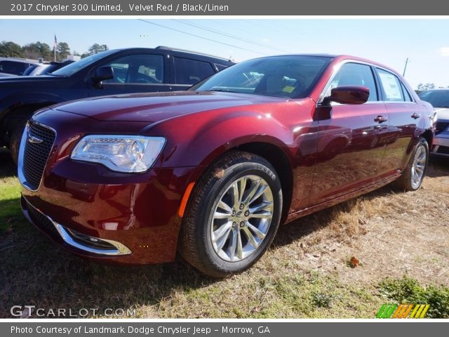 2017 Chrysler 300 Limited in Velvet Red