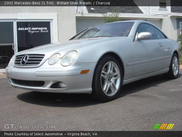 2002 Mercedes-Benz CL 500 in Brilliant Silver Metallic