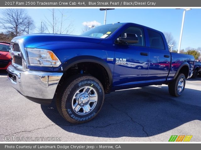 2017 Ram 2500 Tradesman Crew Cab 4x4 in Blue Streak Pearl