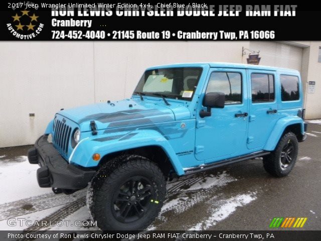 2017 Jeep Wrangler Unlimited Winter Edition 4x4 in Chief Blue