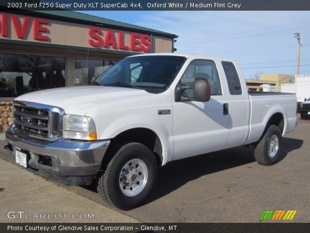 2003 Ford F250 Super Duty XLT SuperCab 4x4 in Oxford White