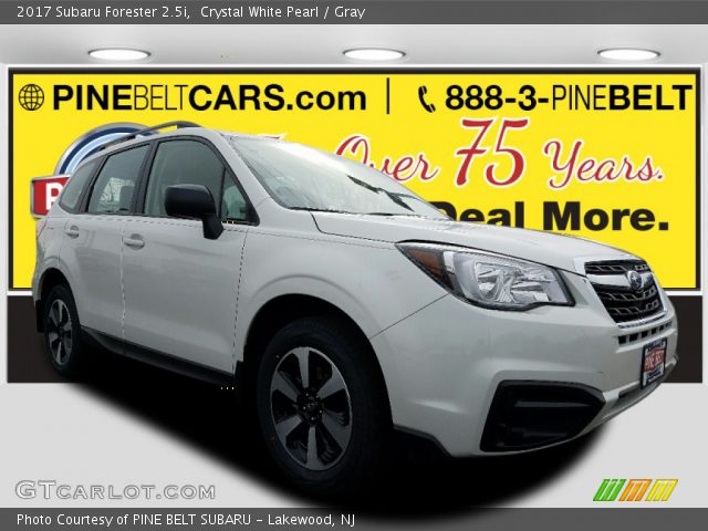 2017 Subaru Forester 2.5i in Crystal White Pearl