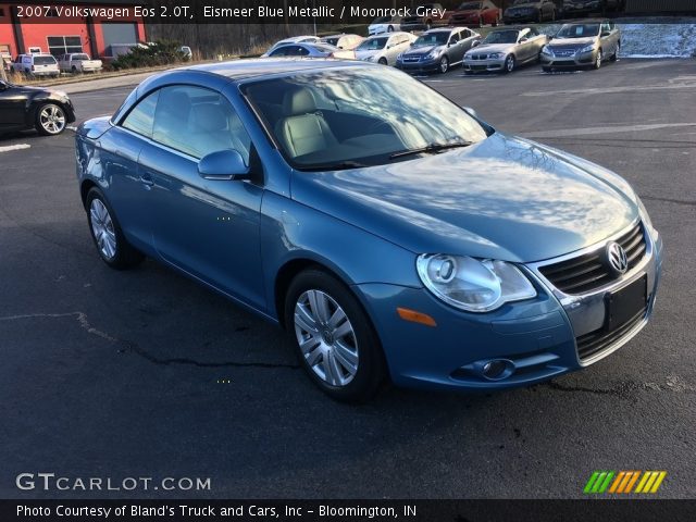 2007 Volkswagen Eos 2.0T in Eismeer Blue Metallic