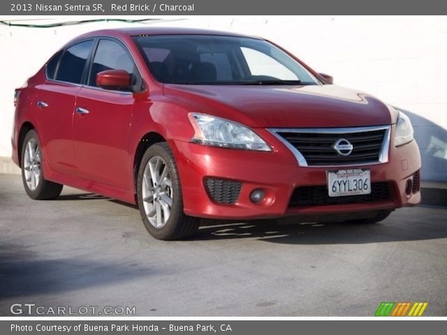 2013 Nissan Sentra SR in Red Brick