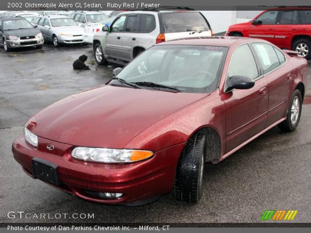 2002 Oldsmobile Alero GL Sedan in Ruby Red