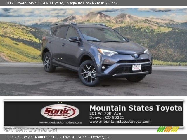 2017 Toyota RAV4 SE AWD Hybrid in Magnetic Gray Metallic