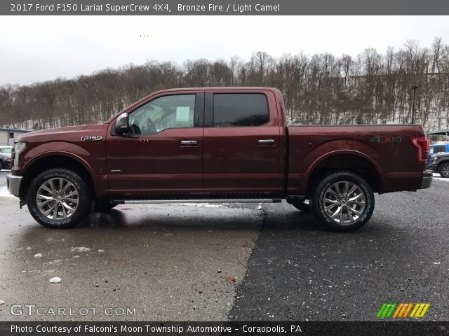 2017 Ford F150 Lariat SuperCrew 4X4 in Bronze Fire