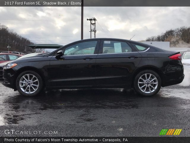 2017 Ford Fusion SE in Shadow Black