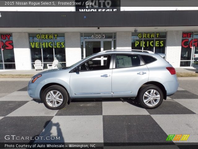 2015 Nissan Rogue Select S in Frosted Steel