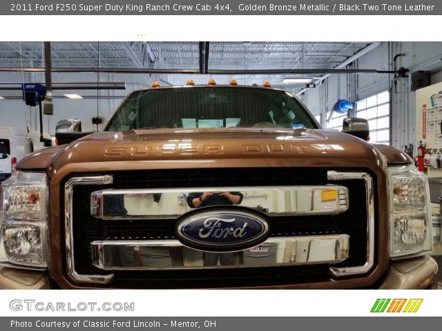 2011 Ford F250 Super Duty King Ranch Crew Cab 4x4 in Golden Bronze Metallic