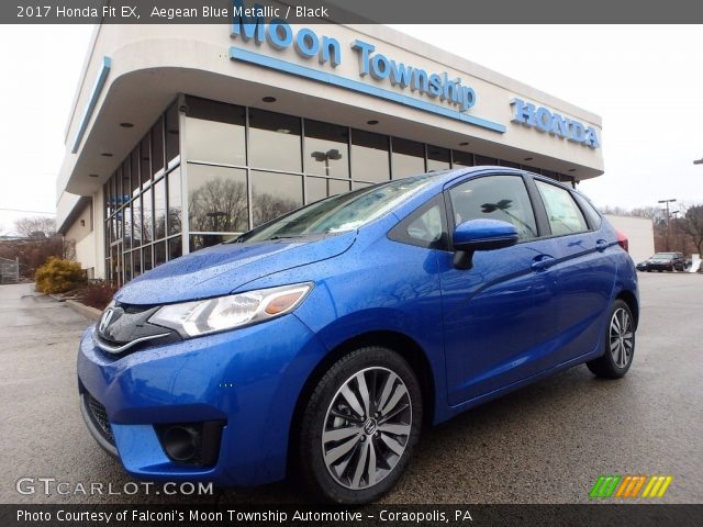 2017 Honda Fit EX in Aegean Blue Metallic