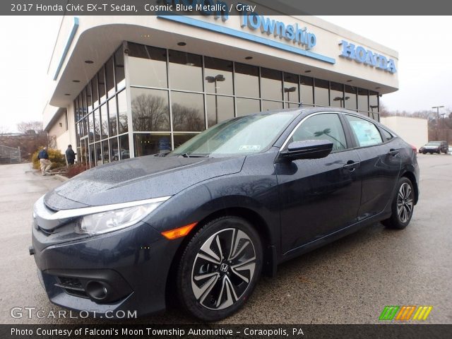 2017 Honda Civic EX-T Sedan in Cosmic Blue Metallic