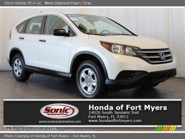 2014 Honda CR-V LX in White Diamond Pearl