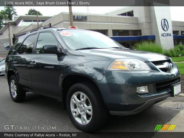 2006 Acura MDX  in Sage Brush Green Pearl