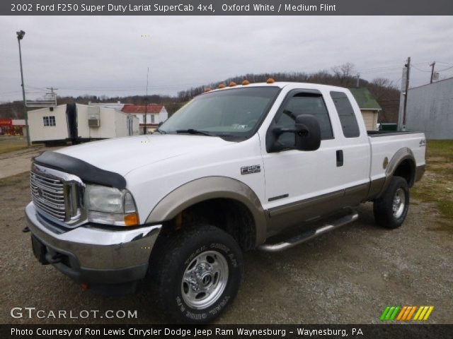 2002 Ford F250 Super Duty Lariat SuperCab 4x4 in Oxford White