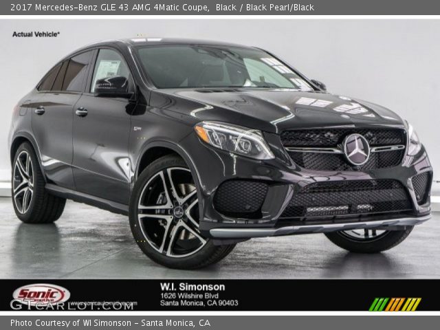 2017 Mercedes-Benz GLE 43 AMG 4Matic Coupe in Black