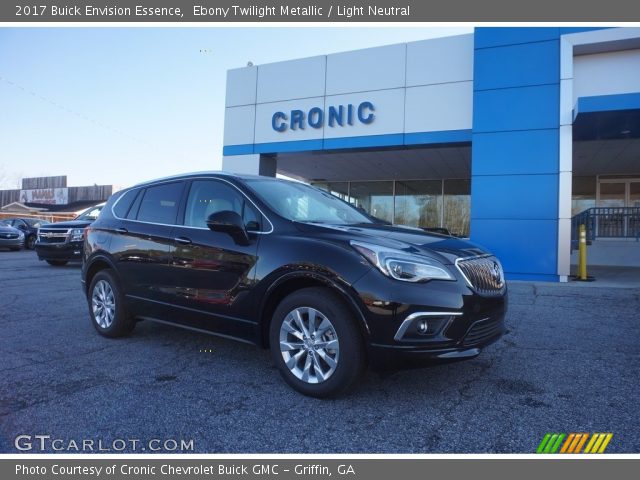 2017 Buick Envision Essence in Ebony Twilight Metallic