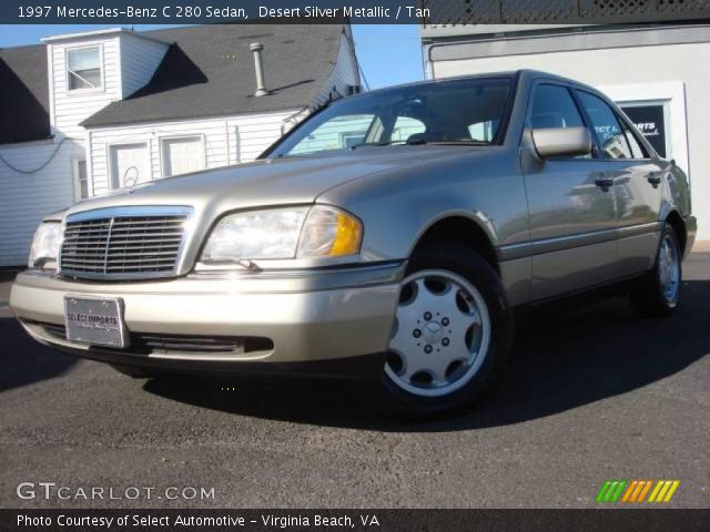 1997 Mercedes-Benz C 280 Sedan in Desert Silver Metallic