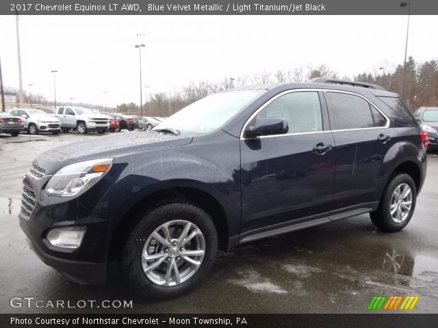 2017 Chevrolet Equinox LT AWD in Blue Velvet Metallic