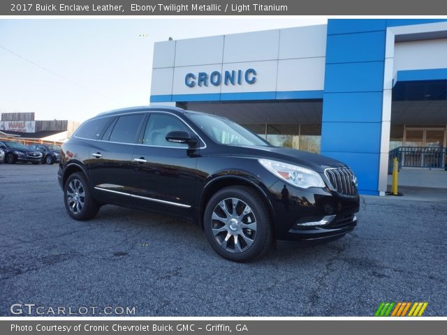 2017 Buick Enclave Leather in Ebony Twilight Metallic