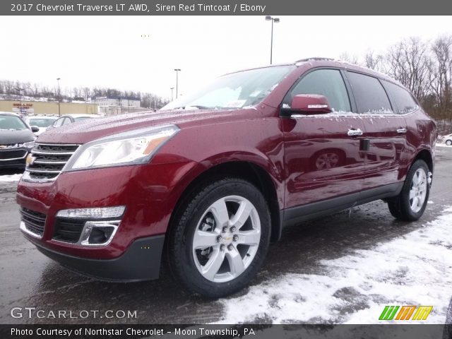 2017 Chevrolet Traverse LT AWD in Siren Red Tintcoat