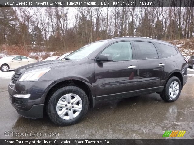 2017 Chevrolet Traverse LS AWD in Tungsten Metallic