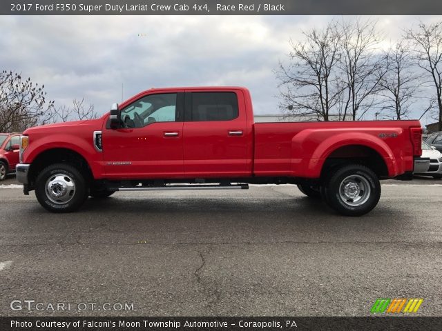 2017 Ford F350 Super Duty Lariat Crew Cab 4x4 in Race Red