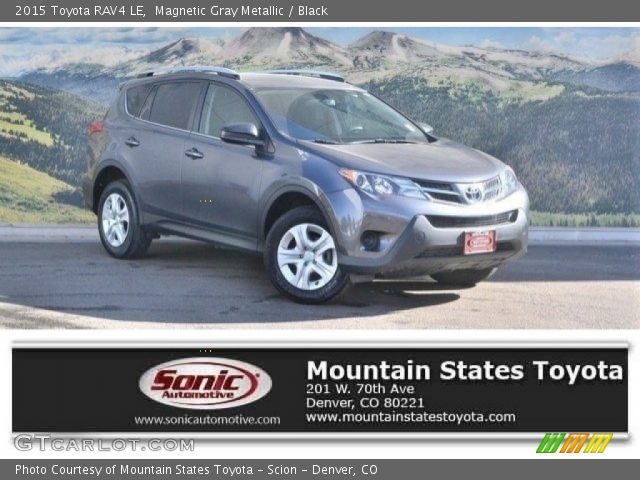 2015 Toyota RAV4 LE in Magnetic Gray Metallic