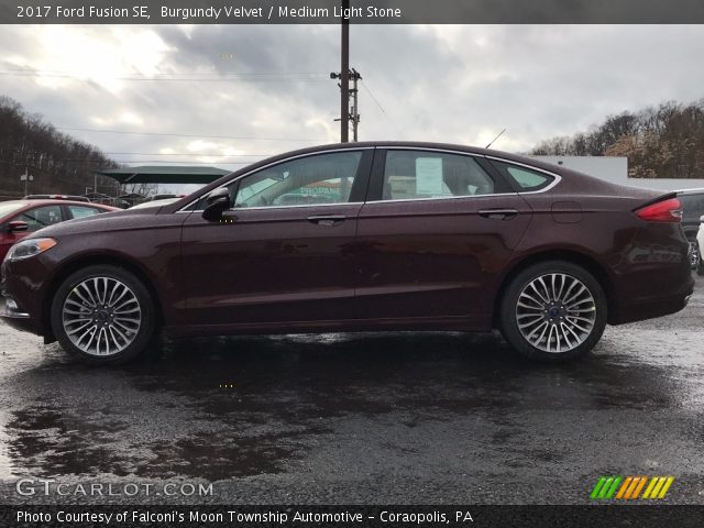 2017 Ford Fusion SE in Burgundy Velvet