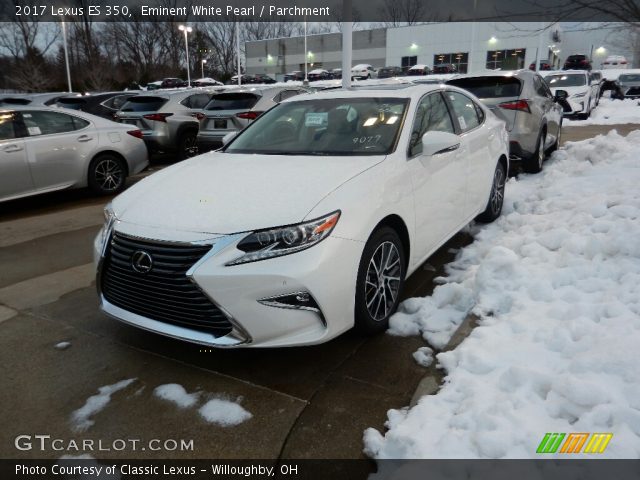 2017 Lexus ES 350 in Eminent White Pearl