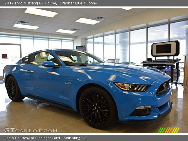 2017 Ford Mustang GT Coupe in Grabber Blue