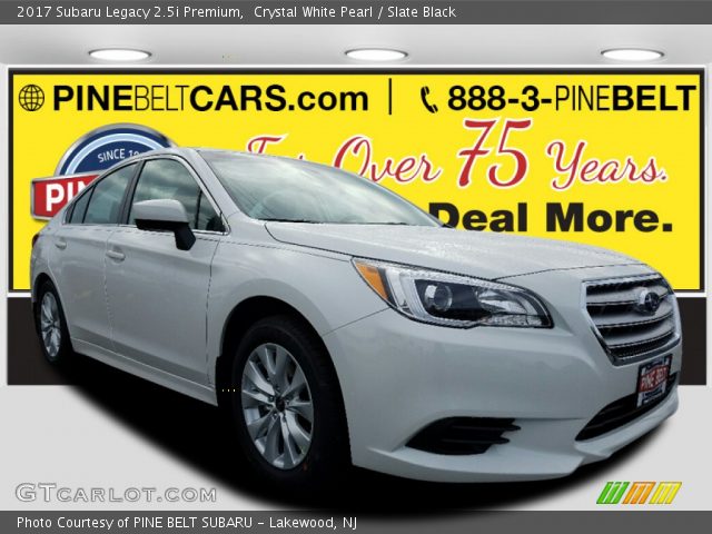 2017 Subaru Legacy 2.5i Premium in Crystal White Pearl