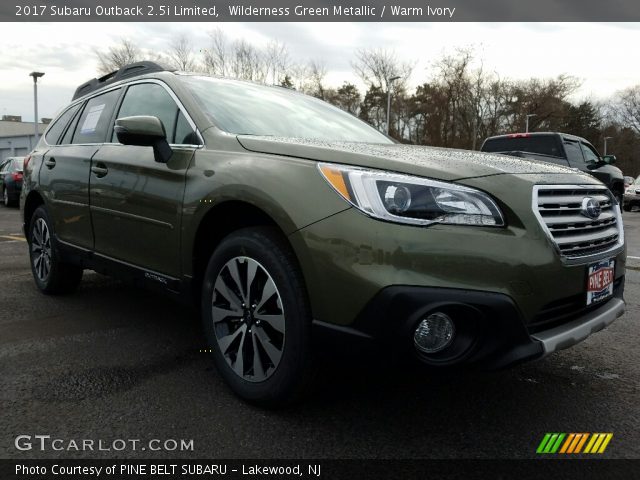 2017 Subaru Outback 2.5i Limited in Wilderness Green Metallic