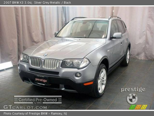 2007 BMW X3 3.0si in Silver Grey Metallic