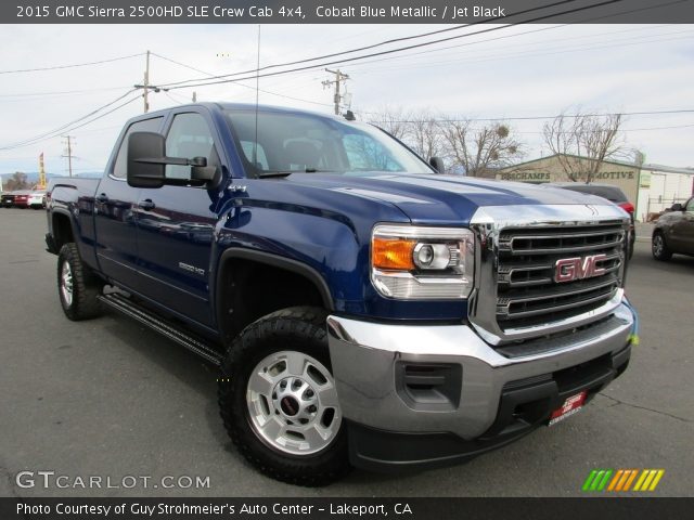 2015 GMC Sierra 2500HD SLE Crew Cab 4x4 in Cobalt Blue Metallic