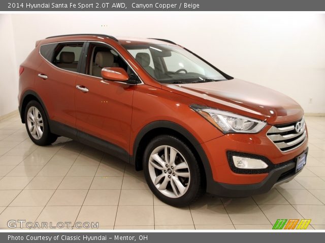 2014 Hyundai Santa Fe Sport 2.0T AWD in Canyon Copper