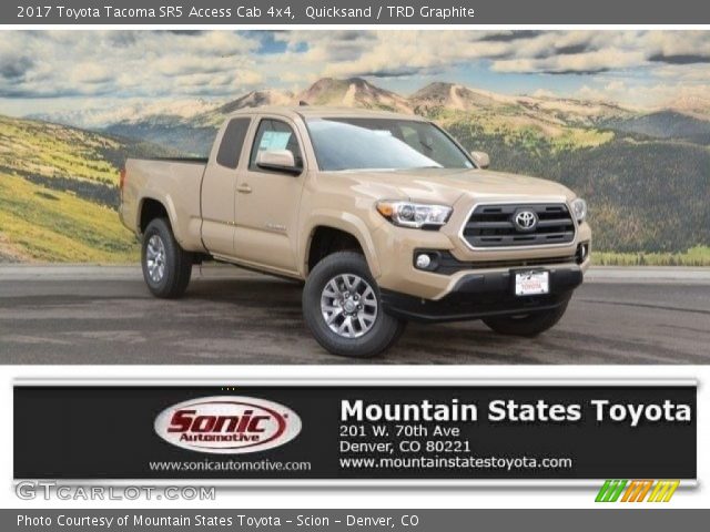 2017 Toyota Tacoma SR5 Access Cab 4x4 in Quicksand