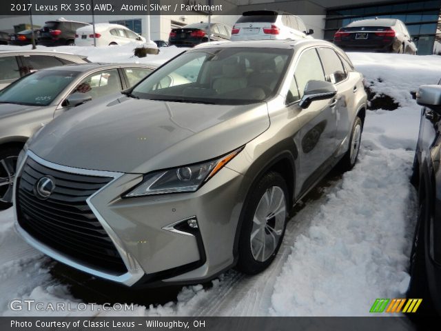 2017 Lexus RX 350 AWD in Atomic Silver