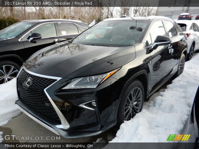 2017 Lexus RX 350 AWD in Obsidian