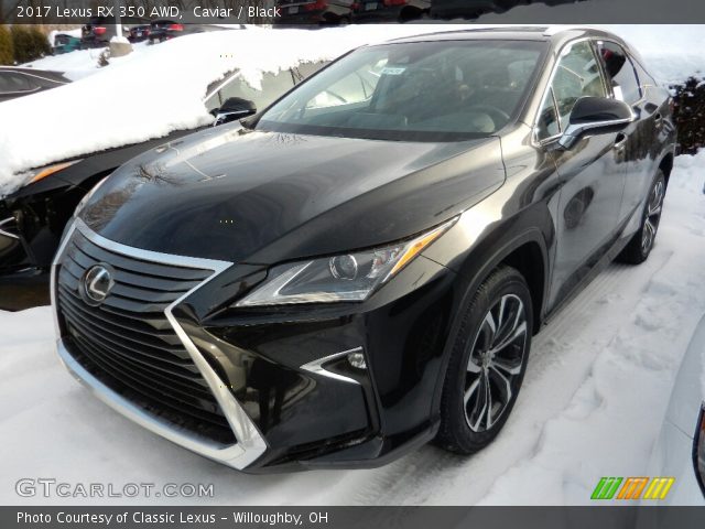 2017 Lexus RX 350 AWD in Caviar