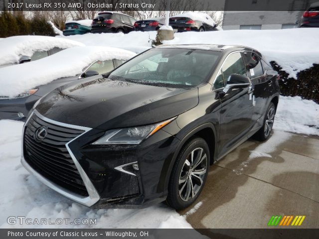 2017 Lexus RX 350 AWD in Obsidian