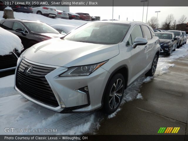 2017 Lexus RX 350 AWD in Silver Lining Metallic
