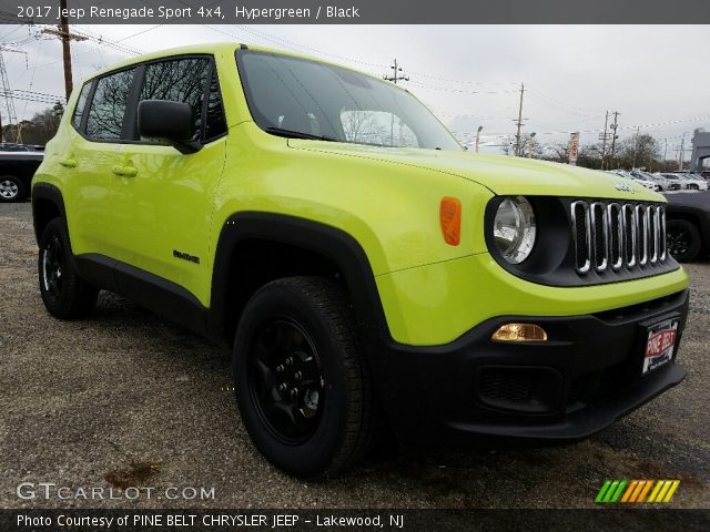 2017 Jeep Renegade Sport 4x4 in Hypergreen